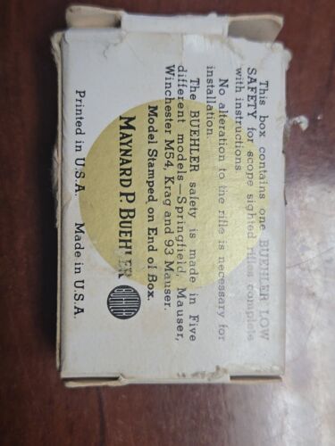 Springfield Buehler Low Safety