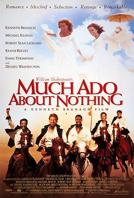 MUCH ADO ABOUT NOTHING (1993) ORIGINAL ONE-SHEET STYLE B MOVIE POSTER  -  ROLLED