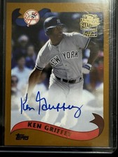 2021 Topps Archives - Fan Favorite Autographs 2002 Topps #FFA-KG Ken Griffey...