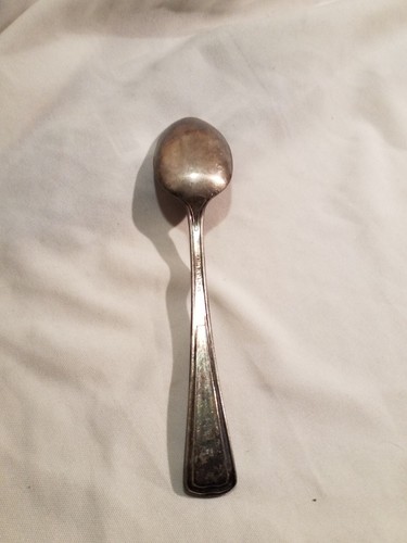 Vintage Krell Rest Sup Co. Silverplate Serving Spoon Monogrammed/ Engraved "LP" - Picture 5 of 10