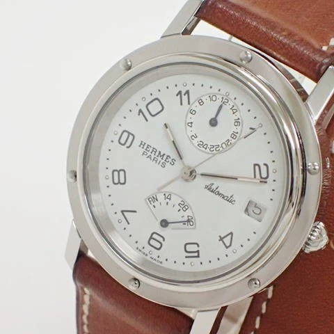 hermes watch white