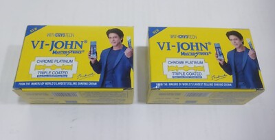 Vi-John Masterstroke double edge shaving blades for Men - Saloon Pack 100 count