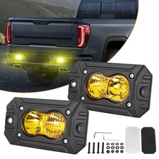 2x 5 40w Flush Mount Led Pods Light Bar Combo Driving Reverse Offroad 4wd 4.5 2x 5 40w Flush Mount Led Pods Light Bar Combo Driving Reverse Offroad 4wd 4.5