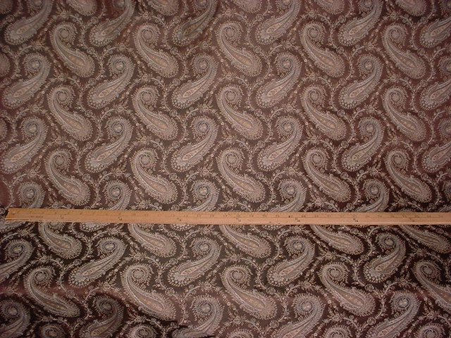 4-5/8Y Kravet Couture 28915 Well Lived Life Silk Paisley Upholstery Fabric - Image 2 of 4