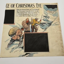 Antique Painting ILLUSTRATION JOSEPH KRAEMER LISTED FAMOUS CHRISTMA EVE COVER