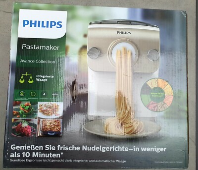 Philips Nudelmaschine HR2381 automatische elektrische Nudel Ramen, Champagnerfarbe