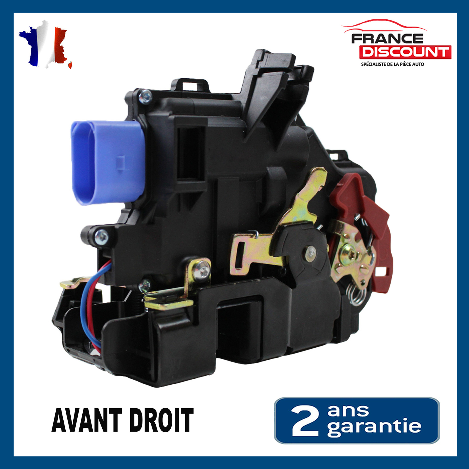 Moteur centralisation avant passager VW Golf 5 à 9 broches, fermeture fluide 3D1837016AB