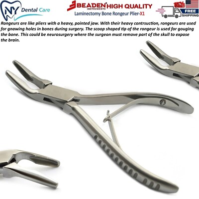 Orthopedic Friedman Bone Rongeur Surgical Oral Surgery Surgery Leur Pliers New