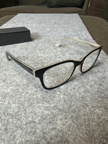 ANN TAYLOR AT323 CO1 Black Womens Eyeglasses Frame ONLY 51-18-132