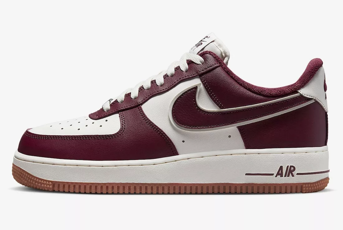 Nike Air Force 1 Low Night Maroon Men's - 555106-661 - US