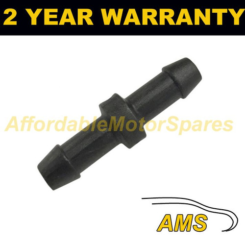 UNIVERSAL WINDSCREEN WASHER SCREENWASH IN LINE PIPE JOINER CONNECTOR