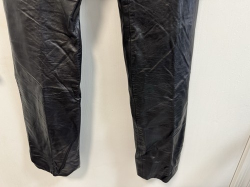 Vintage Remy Women's Leather Pants Size 6 - USA - Picture 10 of 17