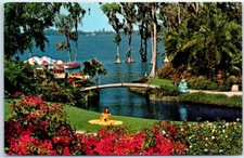 Roses and Bougainvillea in a Wonderland of beauty at Cypress Gardens, Florida