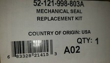 BELL & GOSSETT. P/N: 52-121-998-803A. MECHANICAL SEAL REPLACEMENT KIT. BRAND NEW