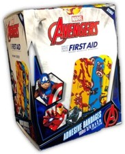 Avengers Black Panther, Captain America, Ironman Bandage, 100/bx Pack of 2 