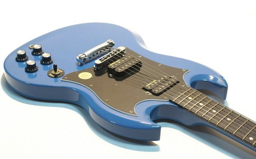 [Sammlerstücke!!]2011 Gibson SG Special Limited Edition Renault Blue Gitarre  - Bild 5 von 11