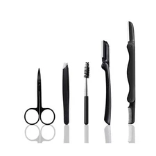 Eyebrow Razor, 5 in 1 Eyebrow Kit, Professional Eyebrow Grooming Set, Eyebrow...