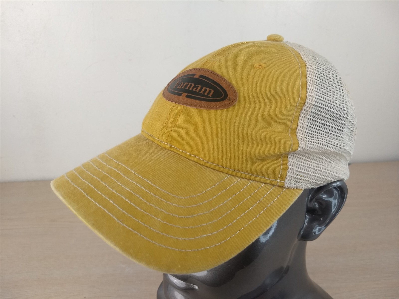 FARNAM PATCH LOGO ADJUSTABLE SNAPBACK TRUCKER/MES… - image 3