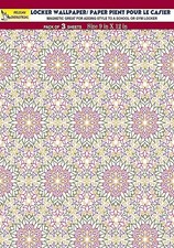 Magnetic Locker Wallpaper Made in USA - Pack of 3 Sheets - vb051 