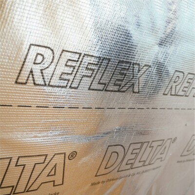 1,5m x 50m DELTA -REFLEX Luft- und Dampfsperre reißfest stabil Dächer Fassaden