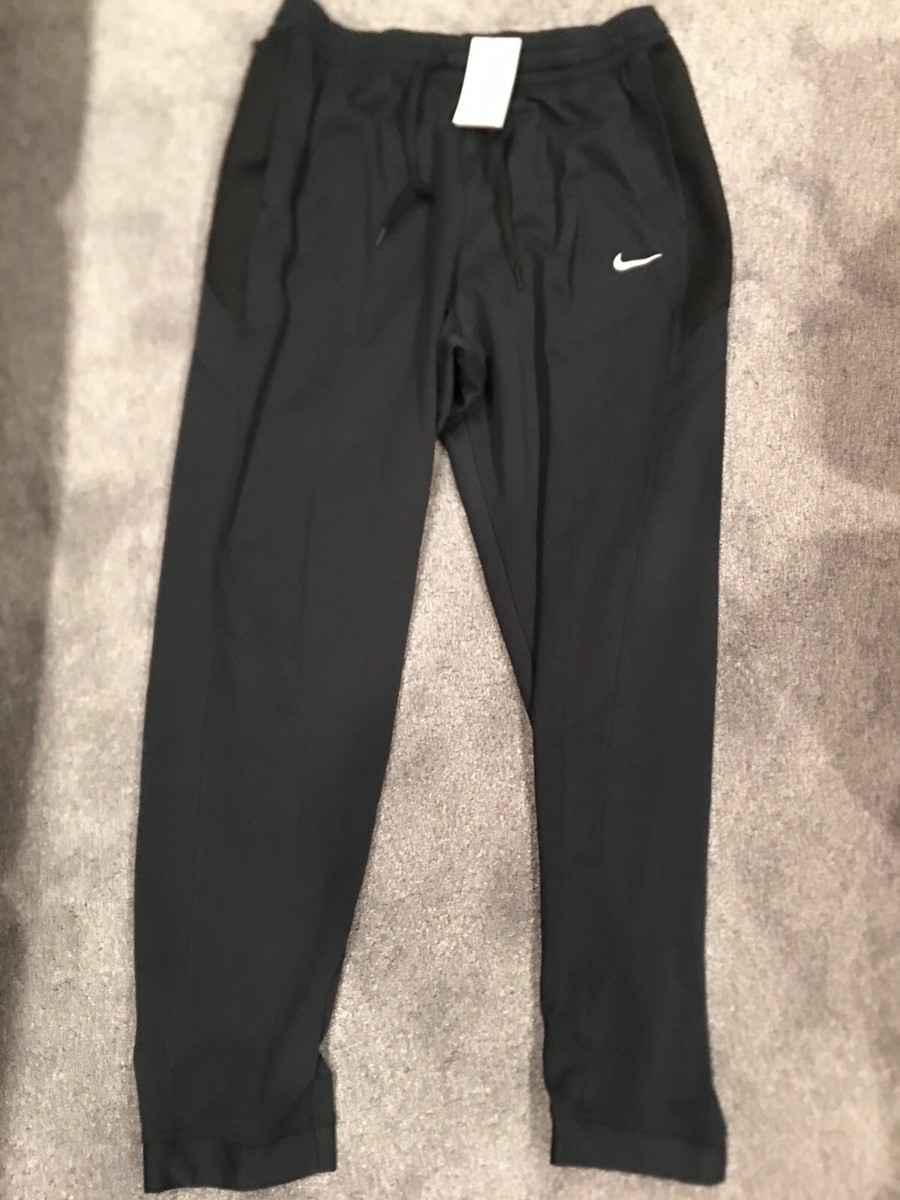 Nike Dri-Fit Showtime Basketball Pants All Black Mens Size Nike Dri-Fit Showtime Basketball Pants All Black Mens Size