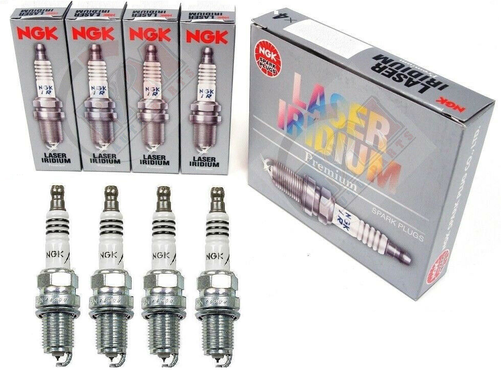 Set of 4 NGK Laser Iridium Spark Plug's for Acura & Honda DILKAR7H11GS