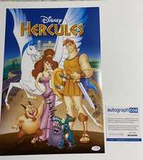Susan Egan signed Autographed Meg Disney's Hercules 12x18 Movie Photo ACOA Rare