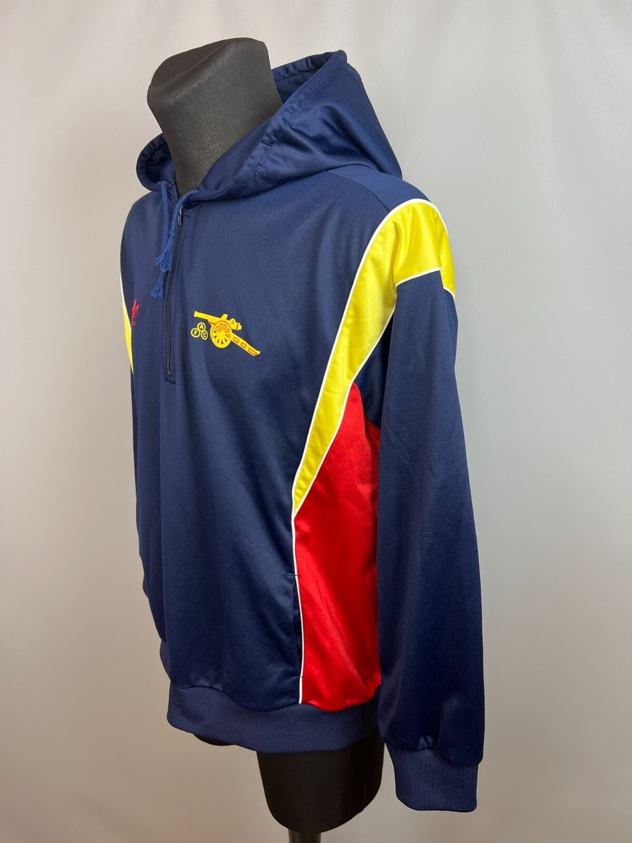 ARSENAL 1987 1988 JACKET VINTAGE FOOTBALL SOCCER ADIDAS MENS SIZE