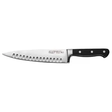 Winco KFP-84 8Inches Acero Chef’s Knife Hollow Ground Professional Chefs Knife