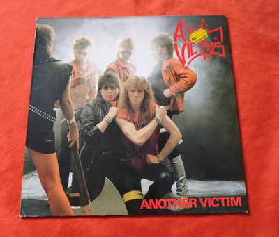 AXE VICTIMS - Another Victim - Vinyl LP - Skull 8334 Mausoleum Rec. (1984)