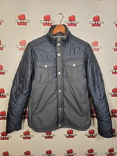 Cappotto giacca trapuntato G Star Raw uomo feltro medio blu raro