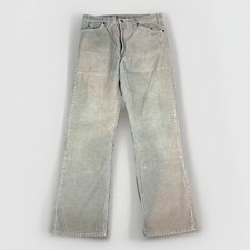 Vintage Levi's Pants Men's 36x33 34x32 517 Bootcut Corduroy 70s USA Beige