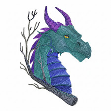 Dragon Power Embroidered Patch | Made in USA