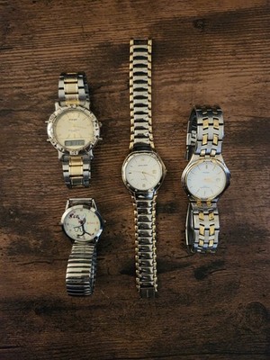 Vtg Watch Lot (Pulsar, Wrangler, Pierre Cardin, Cat In The Hat) Pulsar Untested 