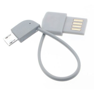 Short USB Cable MicroUSB Charger Cord Power Wire Fast Charge for Cell Phones