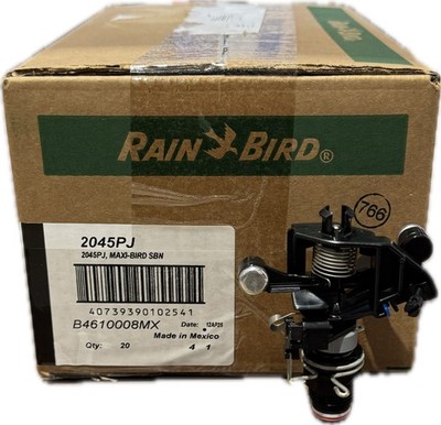 SOLD BY THE BOX. Rain Bird 2045PJ Maxi-Bird Full/Part Circle Impact Sprinkler
