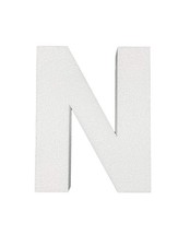 Crafts Central 12 Inch Smooth Foam Letters for Arts Craft DIY