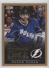 2013-14 Panini Rookie Anthology Score Update Gold Radko Gudas #745 0c3