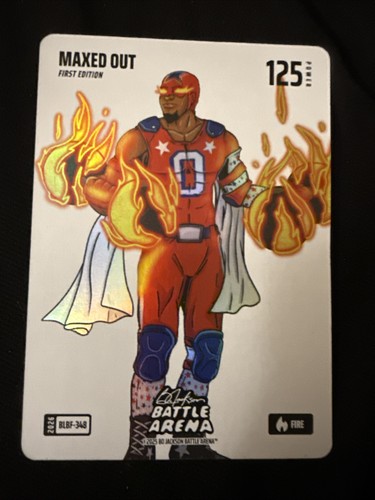Bo Jackson battle arena Maxed Out Fire Blizzard BF #BLBF-348 🔥🔥🔥