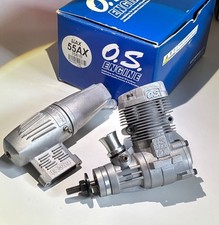 OS Max 55 AX CL Control Line Engine + Muffler - Front Mount NVA