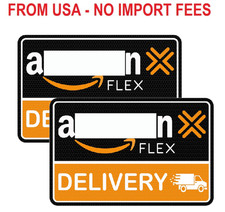 Car Magnets Flex Driver,2Pcs Heavy Duty Reflective Flex Delivery Driver Car Sign