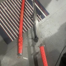 Red Dragon Japanese Katana Samurai Sword Carbon Steel Full Tang