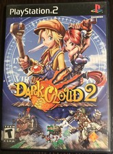 Dark Cloud 2 PS2 PlayStation 2 Black Label Complete CIB w/ Manual NTSC Sony RPG