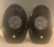 KEF HTS1001.2 Egg Speakers. Color Black. ￼