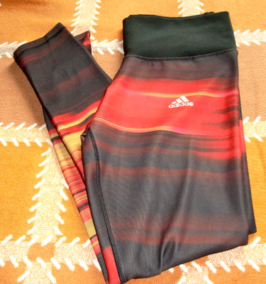 Adidas Techfit Climalite Damen Leggins Gr. S, medium compression, sgt. Zustand