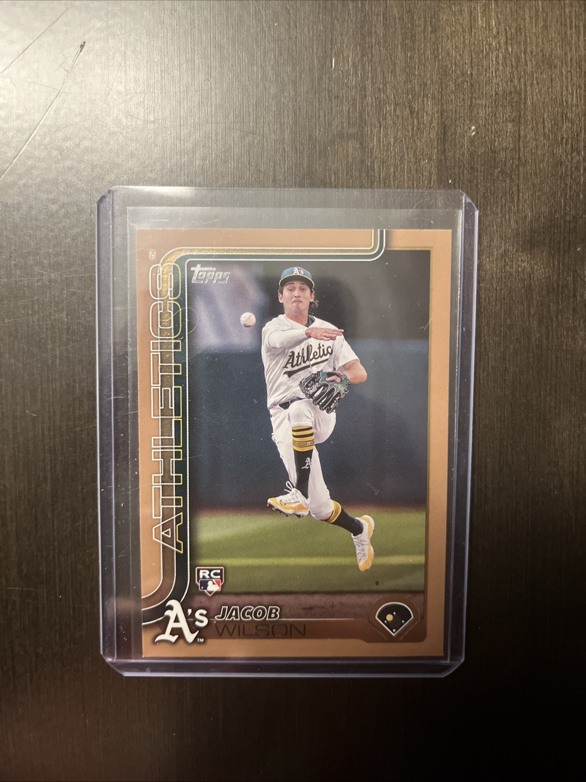2025 Topps Series 1 - Jacob Wilson #314 Gold /2025 (RC)