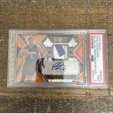 2022 Select PAOLO BANCHERO FOTL Neon Orange Pulsar RPA PSA 9 /30 Letter Patch RK