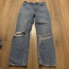 Abercrombie  Fitch The '90s Straight Ultra High Rise Jeans Women's Size 27/4