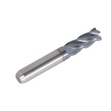 3/8" 4 Flute 1" LOC 2-1/2-In OAL Variable Helix Carbide End Mill - TiALN COATED