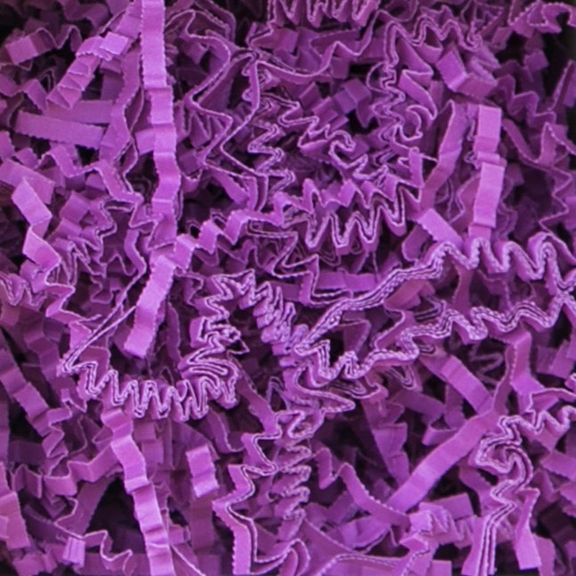 Frisure de calage magenta violet pour coffret cadeau de mariage et paniers garnis festifs